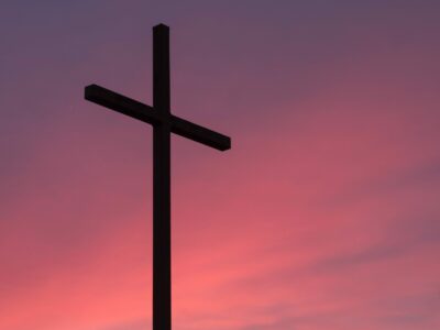 Cross with Sunset