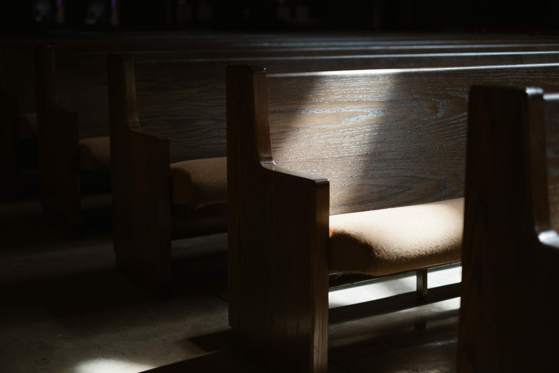 Pew in church